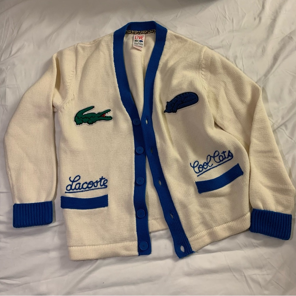 Lacoste Live Coolcats Cardigan 🐈‍⬛